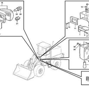 Faro Delantero Volvo 11039188