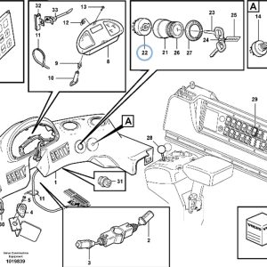 Cerradura Arranque Volvo 1626372