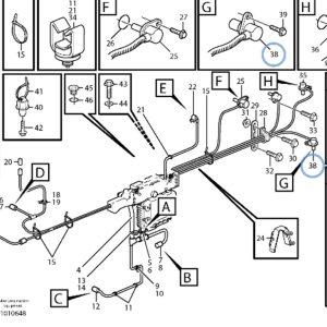 Sensor Volvo 20374282